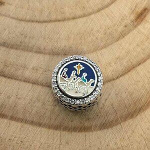 Pandora Puerto Rico limited Bead Charm, S925 Silver Jewelry